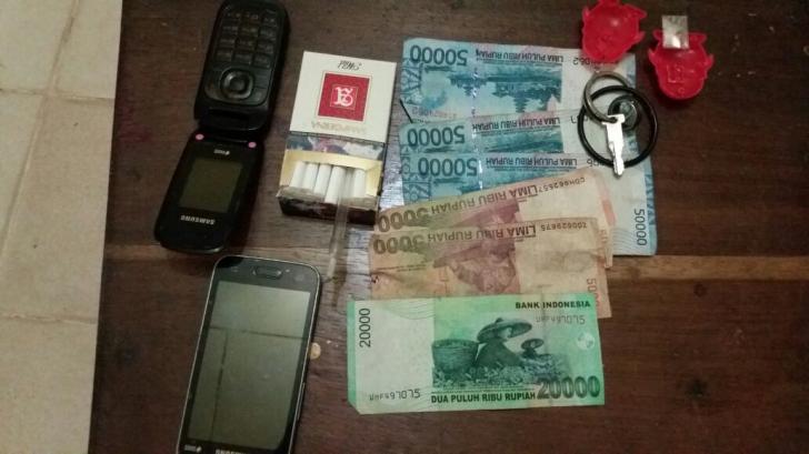 Polsek Bangko Pusako Amankan Pelaku Narkoba saat  Transaksi