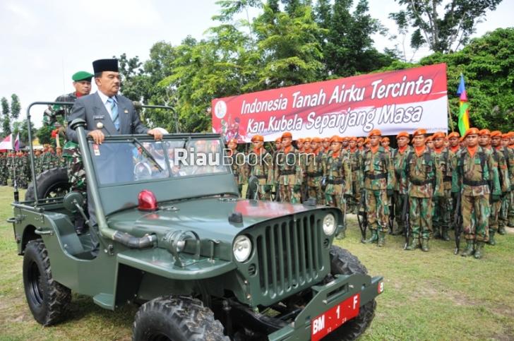 Ini Pesan Jefry Noer untuk Peserta Ujian Nasional di Kampar Agar Sukses
