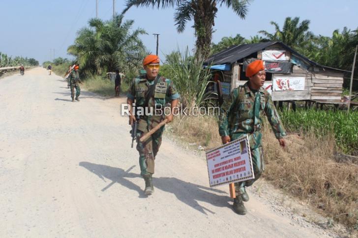 Mau Buat Garis Polisi Saja, TNI Seperti Hadapi Musuh Dalam Peperangan, Lihat Fotonya
