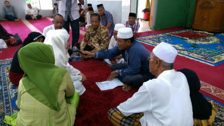 Allahuakbar...Liliana Masuk Islam di Masjid Al-Muhtadun Selatpanjang