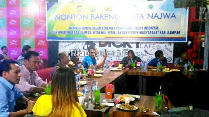 Polres Kampar Gelar Nonton Bareng Program Mata Najwa