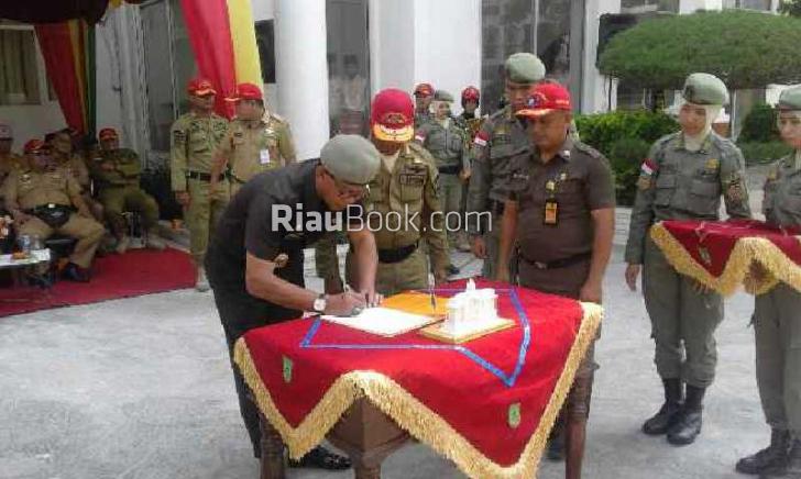 Serentak se-Indonesia, Rohil Kebagian Jatah PKL 173 Praja IPDN