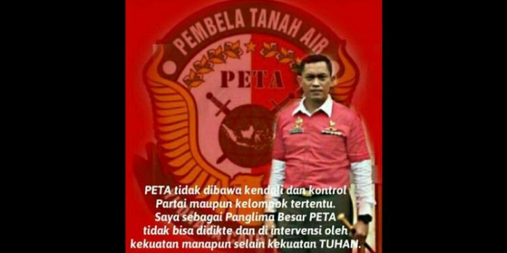 Ormas PETA Tidak Ada di Dumai