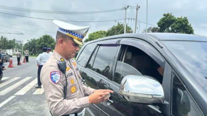 Ditlantas Polda Riau Tertibkan Odol dan Travel Gelap