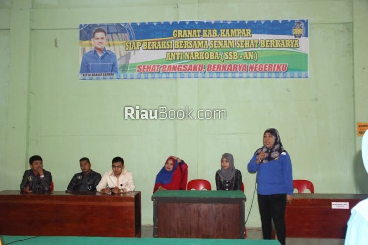 Senam Sehat Juga Bisa Cegah Narkoba, Kampar Membuktikannya