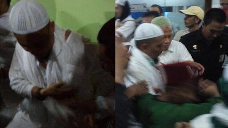 Terkena Gas Air Mata, Ustaz Arifin Ilham dan Syekh Ali Jaber Dilarikan ke Rumah Sakit