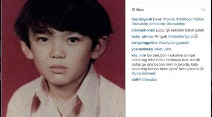 Beginilah Ahok Sewaktu Kecil, Imut Nggak Kelihatan Bakal Galak