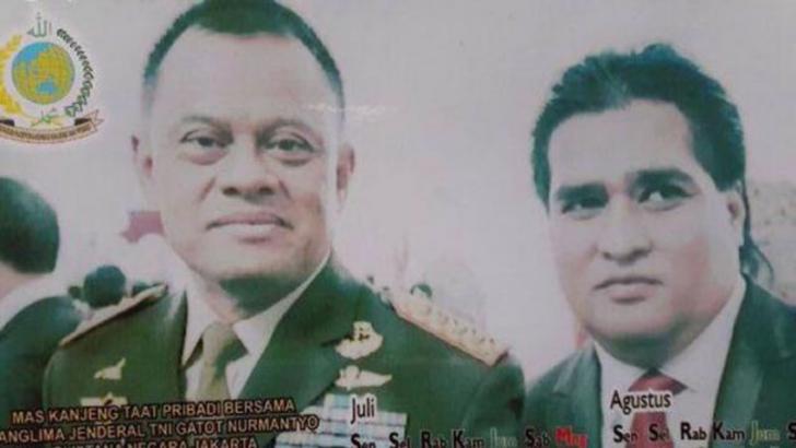 Foto Bareng dengan Dimas Kanjeng Taat Pribadi, Panglima TNI: Masa Saya Harus Tanya, Kamu Jahat Apa Enggak?