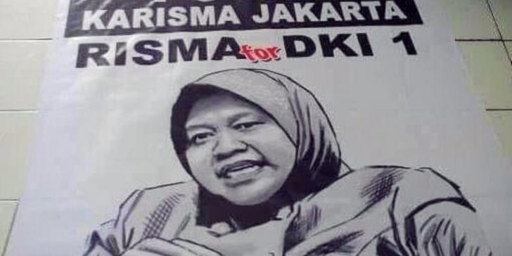 'Aku Tahu Rekayasa Poster Risma Didukung PDIP'