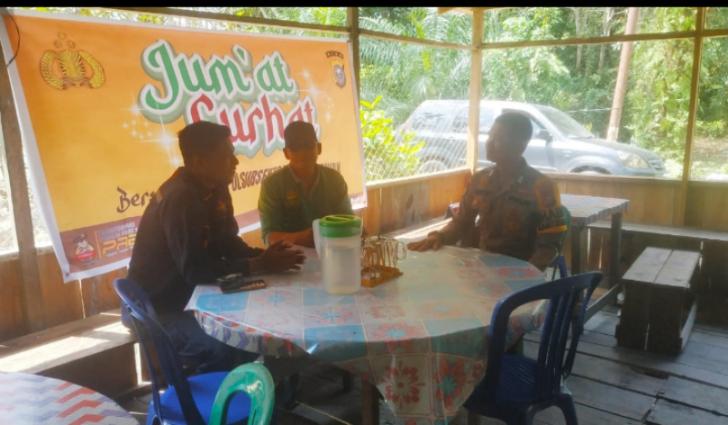 Situasi Pilkada Serentak di Wilayah Hukum Polsubsektor Pelalawan Berlangsung Damai dan Kondusif