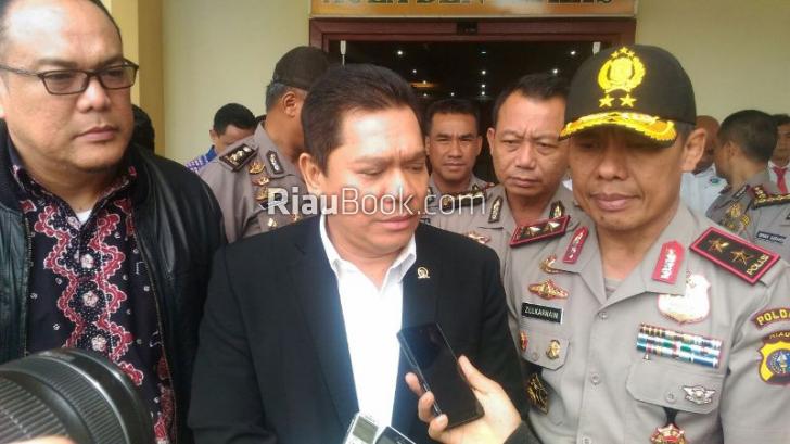 Dalam Rangka Sosialisasi Tupoksi, MKD RI Kunjungi Polda Riau