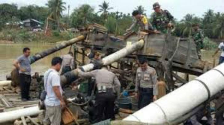 Lagi, Penambangan Emas Tanpa Izin di Desa Logas Digerebek
