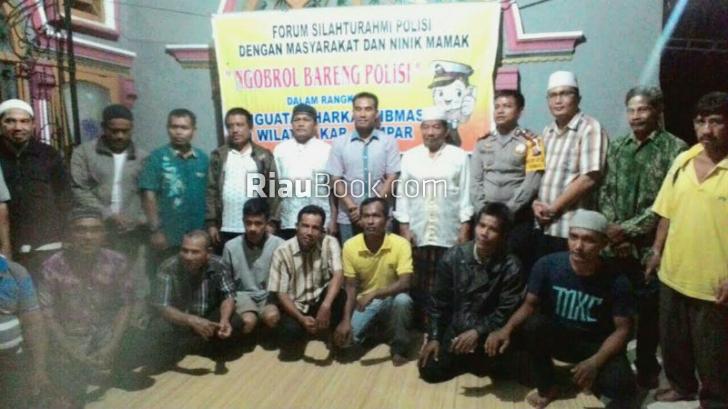 Ciptakan Kamtibmas di Kampar Lewat Program ' Ngobrol Bareng Polisi '