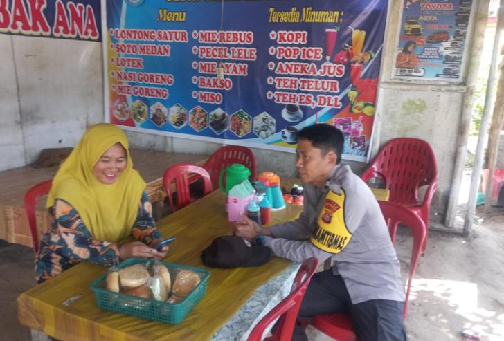 Polsubsektor Pelalawan Jaga Kondusifitas Masyarakat Ditengah Suasana Pilkada