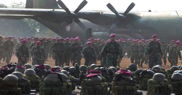 Hadapi Konflik Laut China Selatan, TNI Latih Ribuan Personil Reaksi Cepat