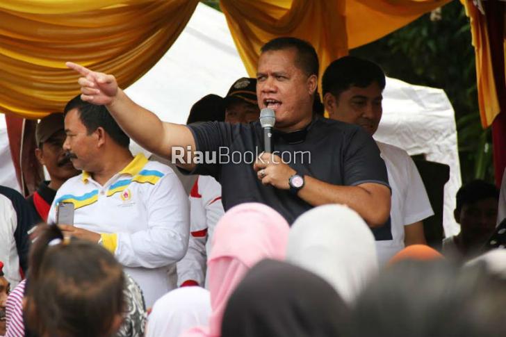 APBD Inhu 2017 Belum Dibahas, Ini Reaksi Bupati Yopi