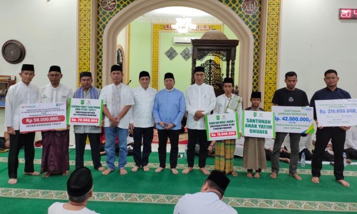 BRK Syariah Serahkan Program Kemitraan Untuk Pembangunan Masjid Nurussalam