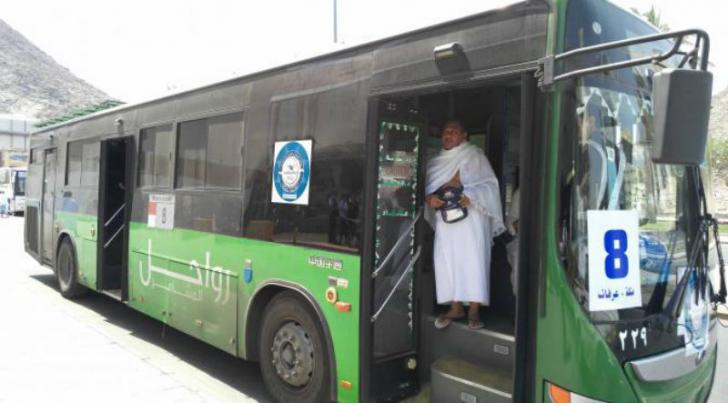 10 Bus Angkut 127 Jamaah Haji Safari Wukuf