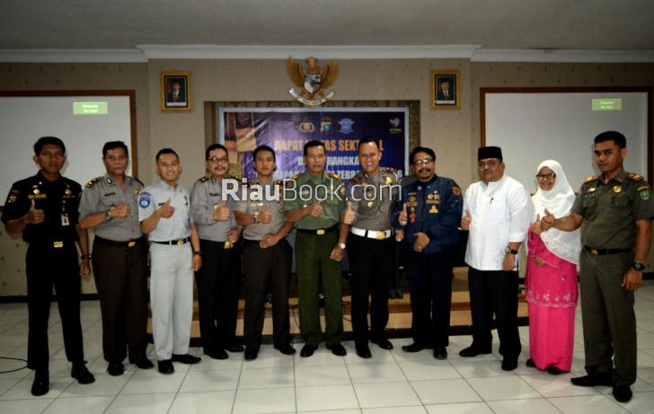 Polres Siak Gelar Rapat Sektoral Jelang Operasi Zebra 2016