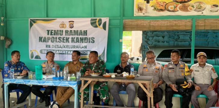 Kapolsek Kandis Gelar Temu Ramah Bersama Masyarakat Pencing Bekulo