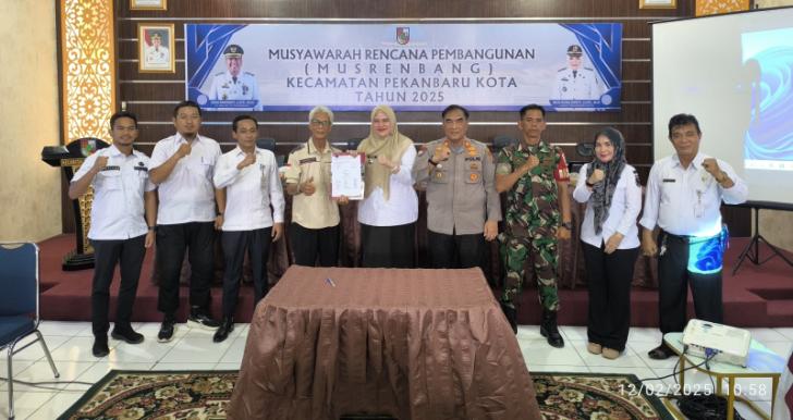 Hadiri Musrenbang Kecamatan, Kapolsek Tingkatkan Kesadaran Hukum bagi Masyarakat