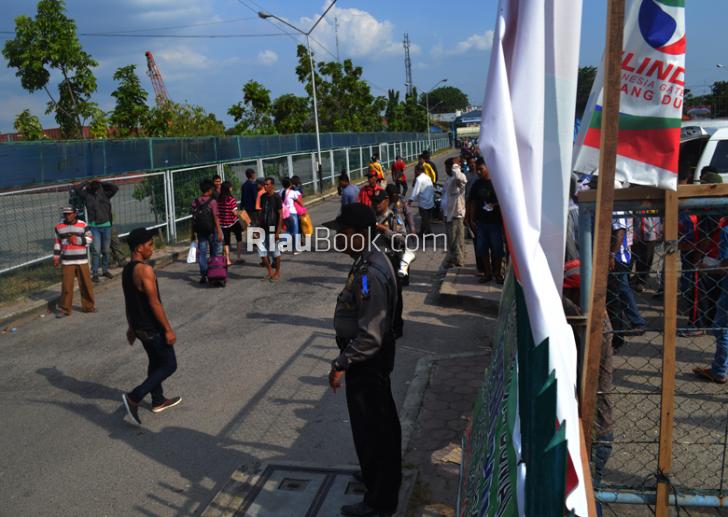 Puluhan Ribu Pemudik Turun di Dumai, Tidak Ada Yang Kecopetan