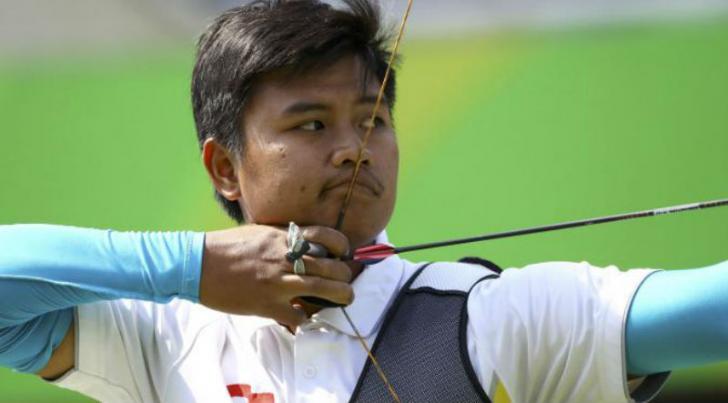Pemanah Indonesia Riau Ega Agatha Kandas di 32 Besar