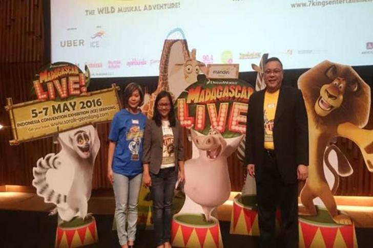 Seru nih! Madagascar Live Hadir di Indonesia, Harga Tiketnya Rp 250 Ribu