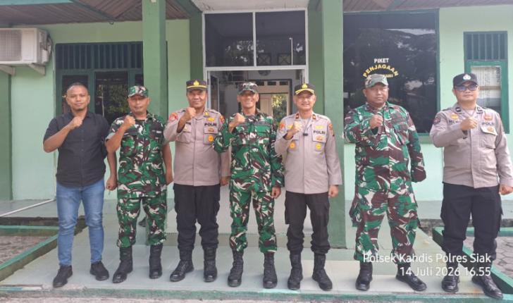 TNI - Polri di Kandis Perkuat Sinergitas, Komitmen Jaga Kamtibmas Tetap Kondusif