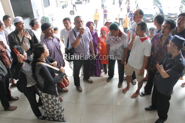 Inilah wajah-wajah Pedagang Plaza Ramayana Pekanbaru, Korban Kebakaran