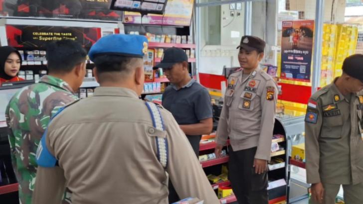 Bersama TNI, Polsek Bunut Tingkatkan Patroli Antisipasi Gangguan Kamtibmas Ditengah Suasana Pilkada