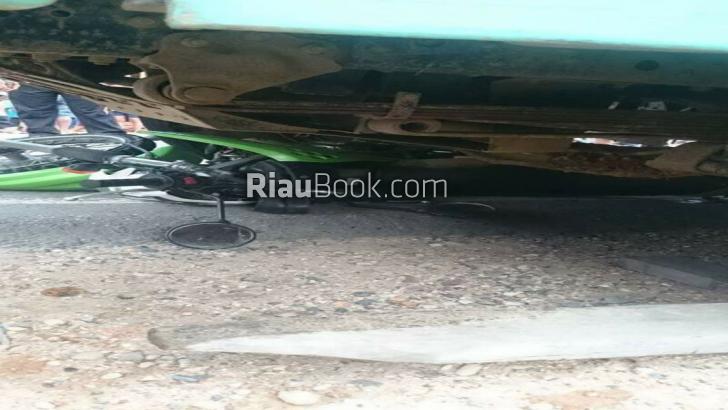 Kecelakaan Maut di Jalintim Pelalawan, Pemotor Tewas Bersimbah Darah