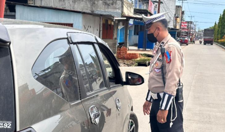 Operasi Zebra 2024, Satlantas Polres Indragiri Hilir Berikan Penindakan kepada Pelanggar Lalu Lintas
