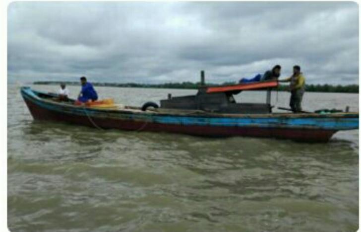 Dua Pelaku Penangkap Ikan Ilegal di Perairan Inhil Diamankan Polisi
