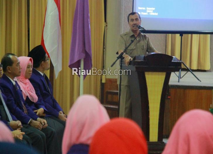 Hadiri Pelantikan IAKMI Siak, Syamsuar: Kita Selalu Lemah dalam Hal Penyuluhan