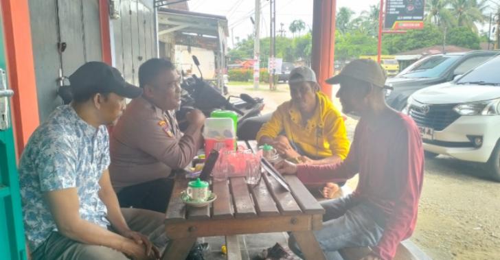 Polsek Tenayan Raya Penyuluhan Kamtibmas kepada Warga Melebung