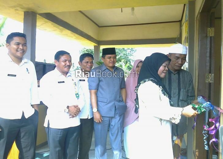 Tingkatkan Pelayanan Kesehatan Kepada Masyarakat, Desa Tualang Bangun Posyandu