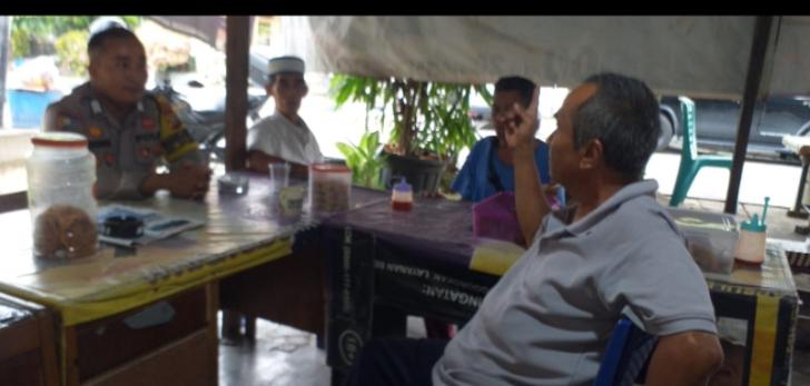 Bhabin Pekanbaru Kota Kerjasama Tokoh Masyarakat dan Pemuda Ciptakan Suasana Kondusif
