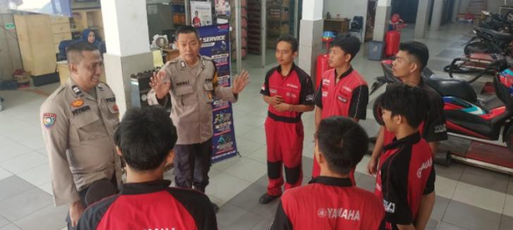 Polsek Senapelan Imbauan Masyarakat Sukseskan Pilkada dengan Damai' dan Gembira