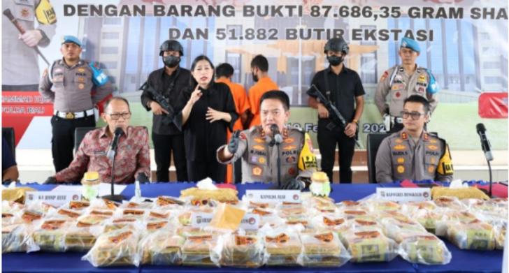 Kapolda Riau: Perlu Ketegasan Hukum dalam Pemberantasan Narkoba