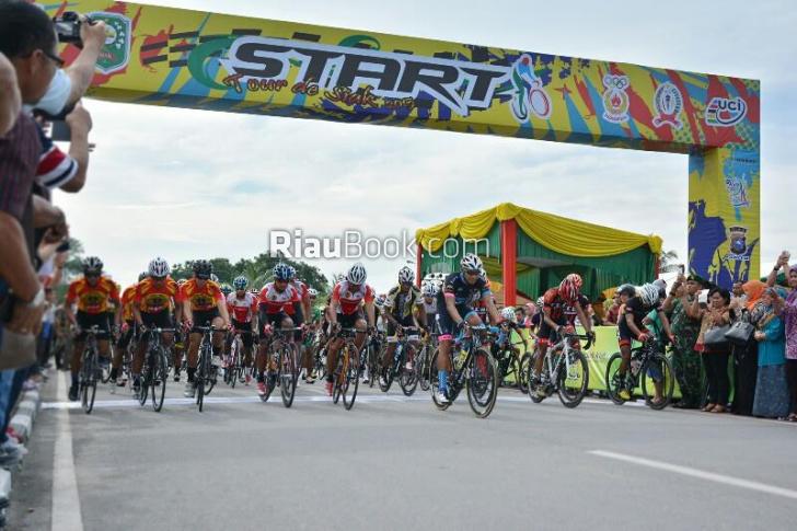 Siang Ini, Dijadwalkan Gubri Buka Tour de Siak 2016