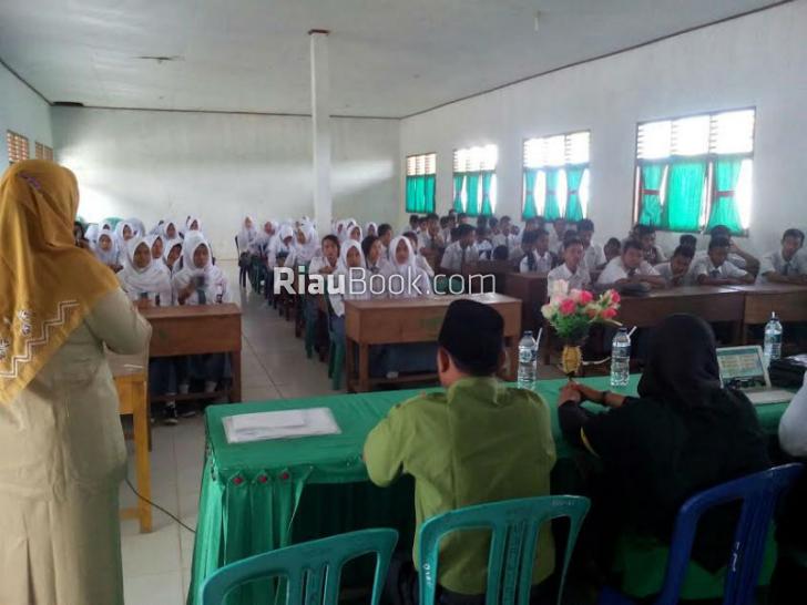 Narkoba Kian Menggurita, BNN Kabupaten Pelalawan Sosialisasi di Langgam