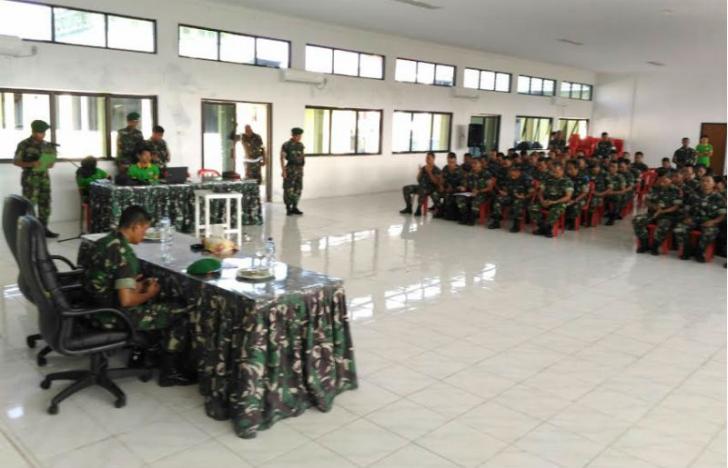 Kodim 0303 Bengkalis Gelar Apel Babinsa Terpusat