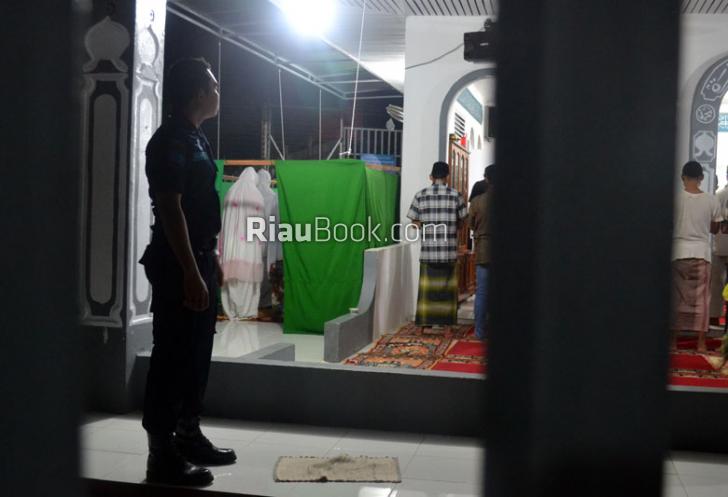 Meski di Balik Jeruji Besi, Penghuni Rumah Tahanan Dumai Tetap Shalat Tarawih