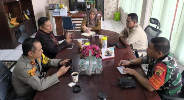 Kapolsek Pekanbaru Kota Rakor Bersama Forkopimcam, Bahas Kesiapan Pilkada Serentak