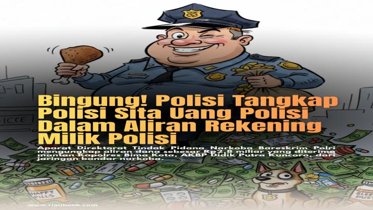 Bingung! Polisi Tangkap Polisi Sita Uang Polisi Dalam Aliran Rekening Milik Polisi