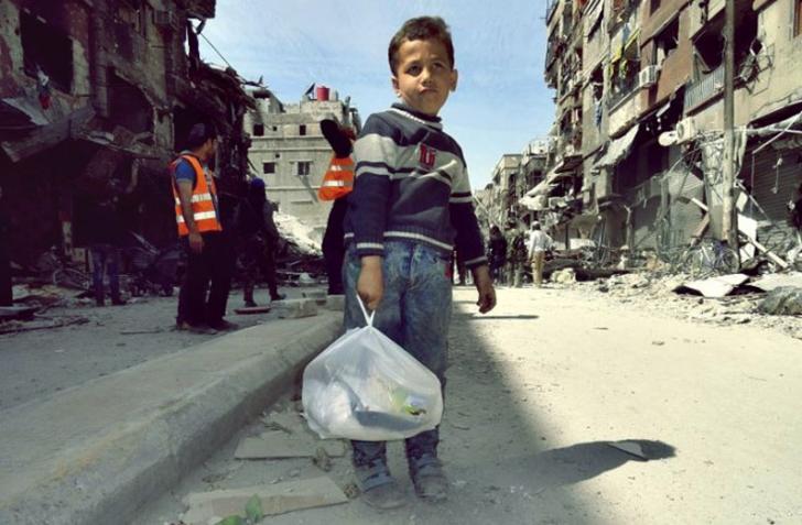 Biadab, Serangan Rusia Targetkan Bantuan Kemanusian, Jadikan Kelaparan sebagai 'Senjata Pemusnah Massal' di Aleppo