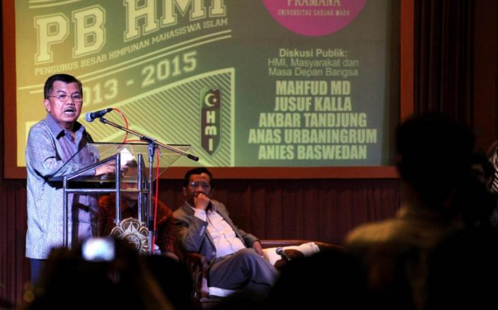 Rp3 Miliar Kongres HMI Sambut Kedatangan Jusuf Kalla yang Hanya 2,5 Jam
