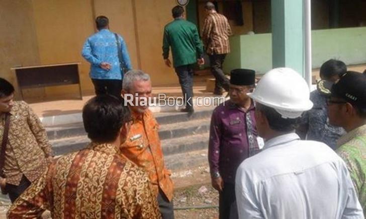 Wabup Meranti: Proyek Pasar Mulai Baik