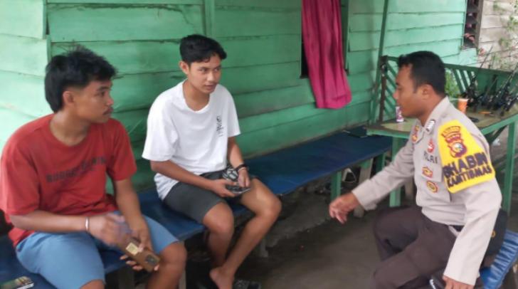 Tahapan Masa Tenang Pilkada 2024, Polsubsektor Pelalawan Tingkatkan Pengamanan